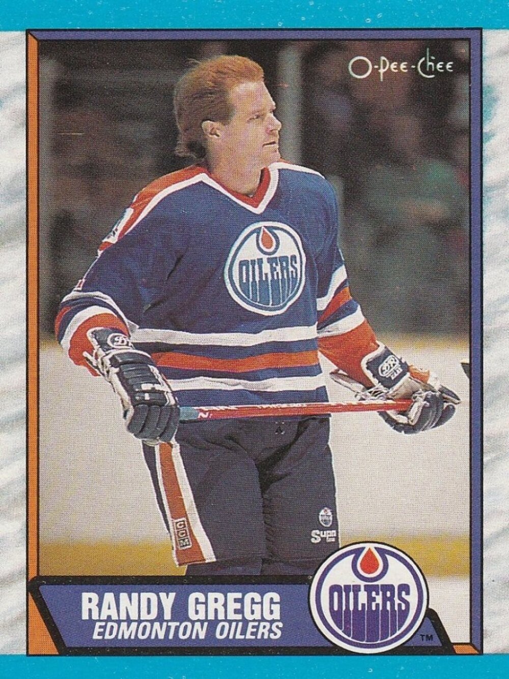 Randy Gregg - 1989 O Pee Chee Hockey Card